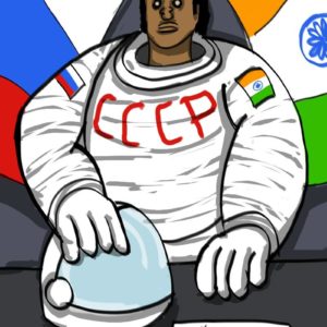 Byl Iljuša Gagarin Indický Kosmonaut?