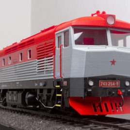 Lokomotiva T478.1 “Zamračená” 1:25 – data pro 3D tisk